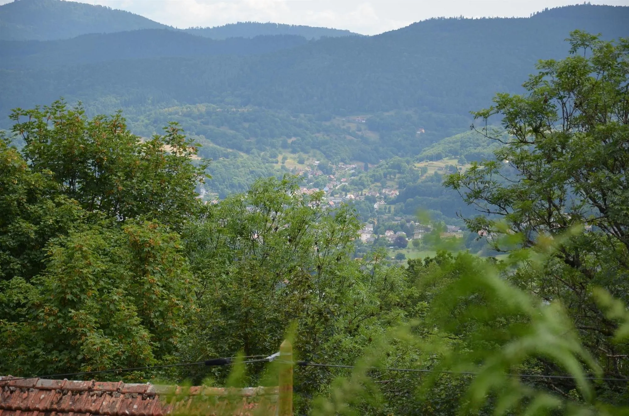 La vallée de Munster vue de Soultzeren